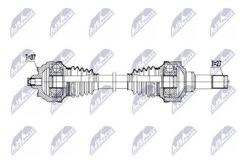 NTY NTY NPW-BM-228 NTY NPW-BM-228 Drive Shaft 