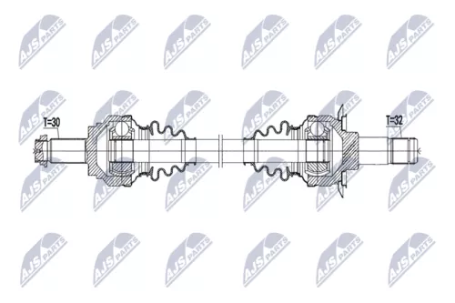NTY NTY NPW-BM-231 NTY NPW-BM-231 Drive Shaft 