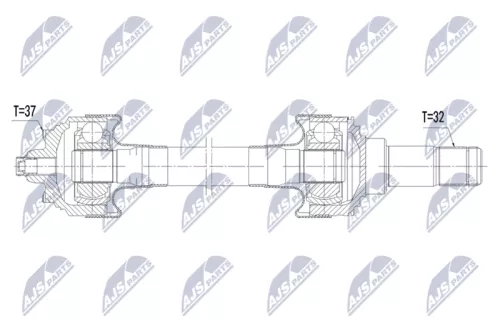 NTY NTY NPW-BM-248 NTY NPW-BM-248 Drive Shaft 