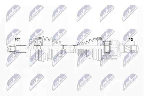 NTY NTY NPW-CH-038 NTY NPW-CH-038 Drive Shaft 