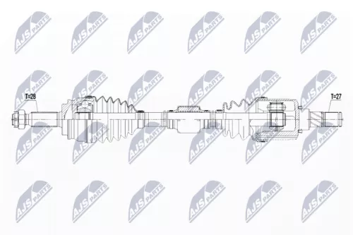NTY NPW-CH-062 Drive Shaft