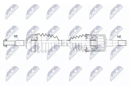 NTY NPW-CH-096 Drive Shaft