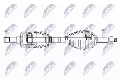 NTY NTY NPW-CH-104 NTY NPW-CH-104 Drive Shaft 