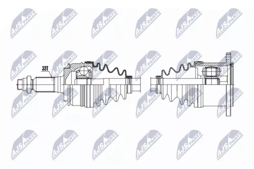 NTY NTY NPW-CH-160 NTY NPW-CH-160 Drive Shaft 