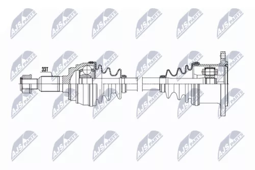 NTY NTY NPW-CH-164 NTY NPW-CH-164 Drive Shaft 
