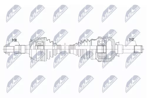 NTY NPW-CH-166 Drive Shaft