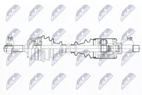 NTY NTY NPW-CT-065 NTY NPW-CT-065 Drive Shaft 