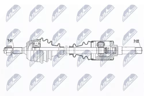 NTY NPW-CT-067 Drive Shaft