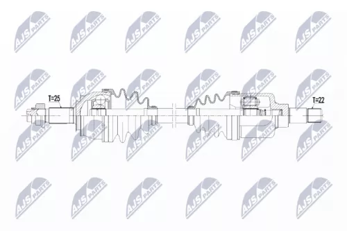 NTY NPW-CT-069 Drive Shaft