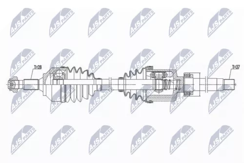 NTY NPW-CT-099 Drive Shaft