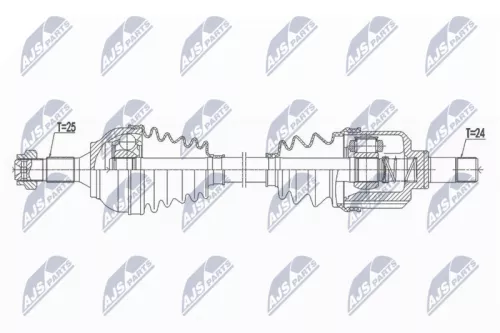 NTY NPW-CT-103 Drive Shaft