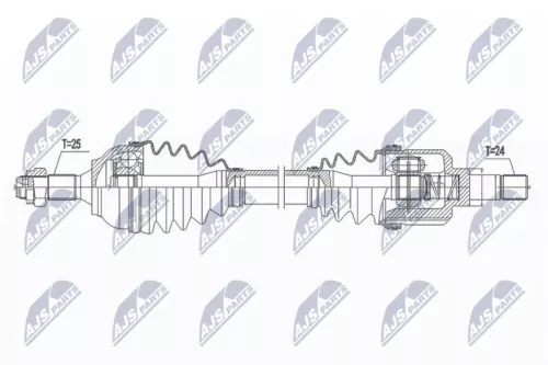 NTY NPW-CT-109 Drive Shaft