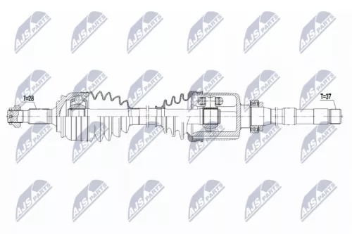 NTY NPW-CT-121 Drive Shaft
