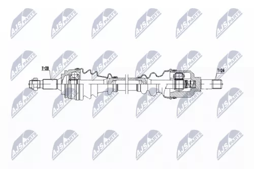 NTY NPW-CT-142 Drive Shaft