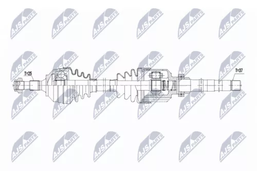 NTY NPW-CT-152 Drive Shaft