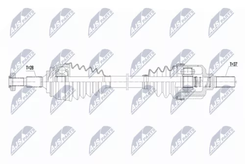 NTY NTY NPW-CT-156 NTY NPW-CT-156 Drive Shaft 