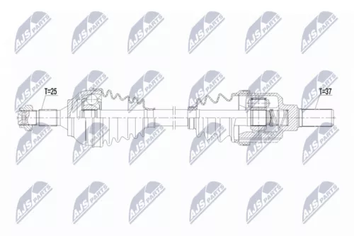 NTY NTY NPW-CT-159 NTY NPW-CT-159 Drive Shaft 