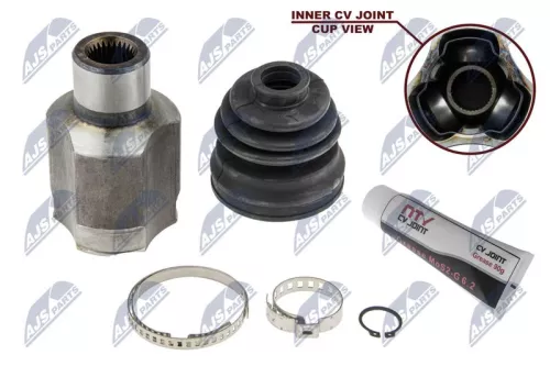 NTY NTY NPW-DW-016 Front Inner NTY Cv Joint & Boot Kit 