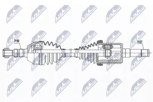 NTY NTY NPW-DW-049 NTY NPW-DW-049 Drive Shaft 
