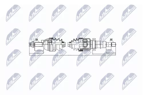 Front Right NTY Drive Shaft