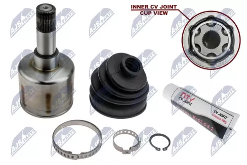 NTY NTY NPW-FR-044 Front Left NTY Cv Joint & Boot Kit 