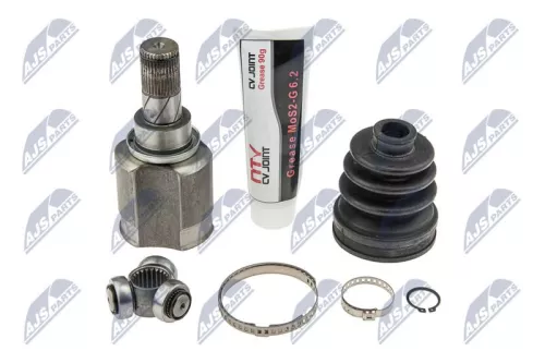 NTY NTY NPW-FR-051 Front Left Inner Outer NTY Cv Joint & Boot Kit 
