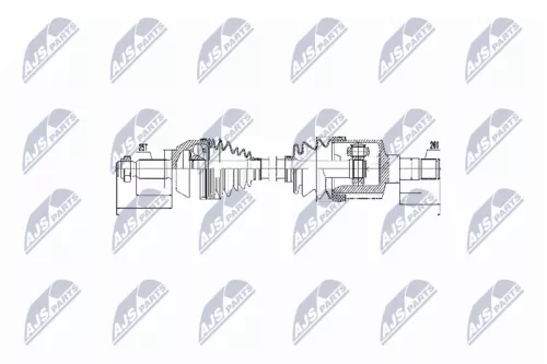 NTY NPW-FR-053 Drive Shaft
