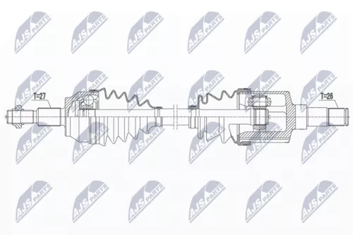 NTY NTY NPW-FR-164 NTY NPW-FR-164 Drive Shaft 