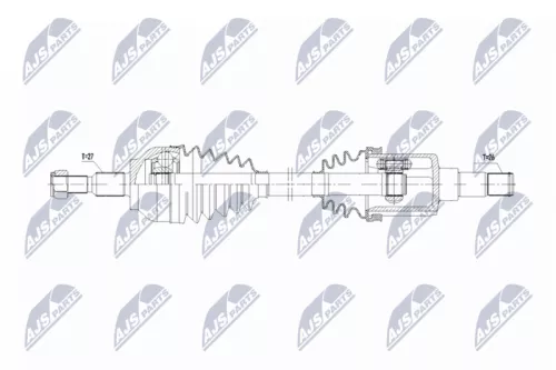 NTY NTY NPW-FR-211 NTY NPW-FR-211 Drive Shaft 