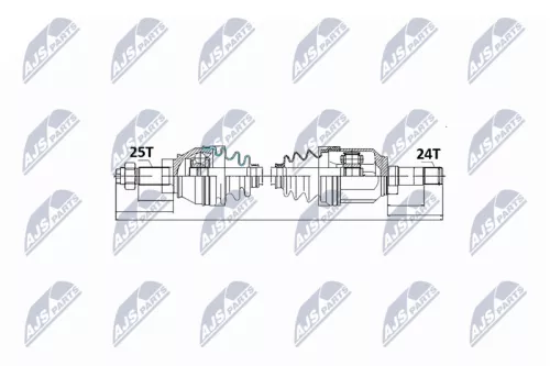NTY NPW-FT-016 Drive Shaft