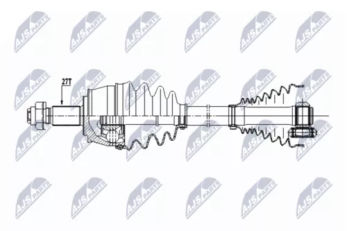 NTY NPW-FT-035 Drive Shaft
