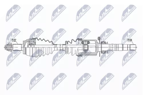 NTY NTY NPW-FT-041 NTY NPW-FT-041 Drive Shaft 