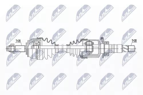 NTY NTY NPW-FT-045 NTY NPW-FT-045 Drive Shaft 