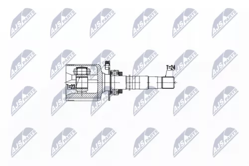 right NTY Cv Joint & Boot Kit