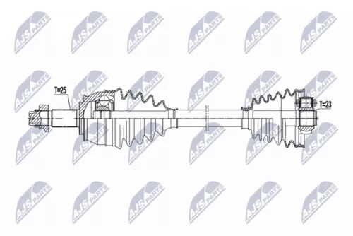 NTY NTY NPW-FT-090 NTY NPW-FT-090 Drive Shaft 