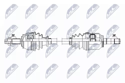 NTY NTY NPW-FT-102 NTY NPW-FT-102 Drive Shaft 