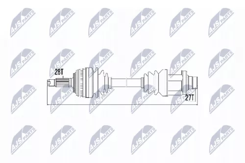 NTY NPW-HD-036 Drive Shaft