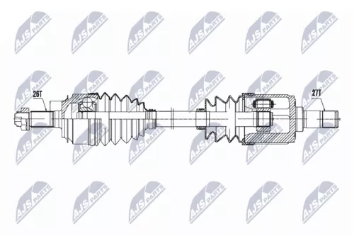 NTY NTY NPW-HD-050 NTY NPW-HD-050 Drive Shaft 