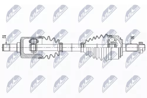 NTY NPW-HD-085 Drive Shaft