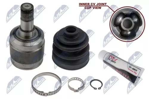 NTY NTY NPW-HY-506 Front Left Inner NTY Cv Joint & Boot Kit 