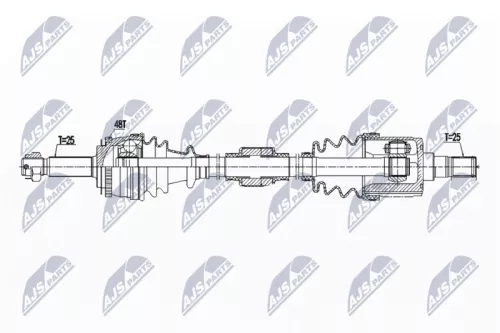 NTY NPW-HY-523 Drive Shaft