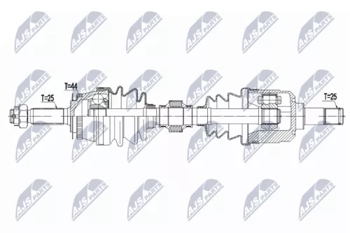 NTY NTY NPW-HY-591 NTY NPW-HY-591 Drive Shaft 