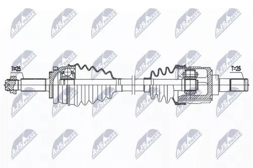 NTY NTY NPW-HY-618 NTY NPW-HY-618 Drive Shaft 