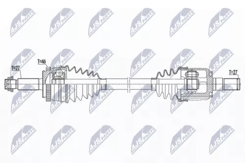 NTY NPW-HY-621 Drive Shaft