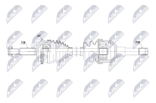 NTY NPW-JG-018 Drive Shaft