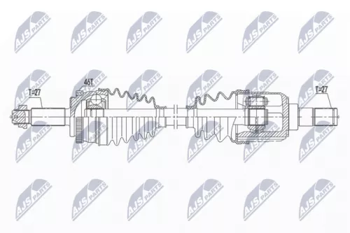 NTY NPW-KA-364 Drive Shaft