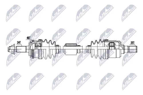 NTY NTY NPW-KA-402 NTY NPW-KA-402 Drive Shaft 