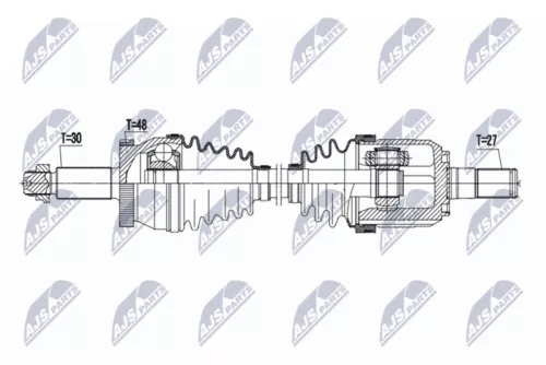 NTY NTY NPW-KA-419 NTY NPW-KA-419 Drive Shaft 