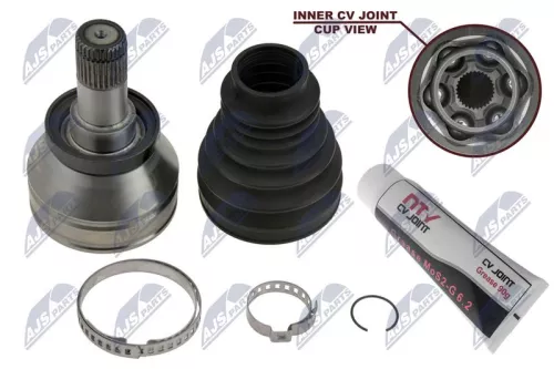 NTY NTY NPW-LR-004 Inner Front Left NTY Cv Joint & Boot Kit 