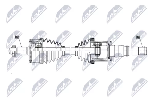 Front Right NTY Drive Shaft